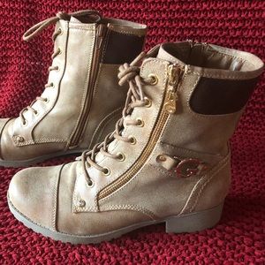 Guess combat boots